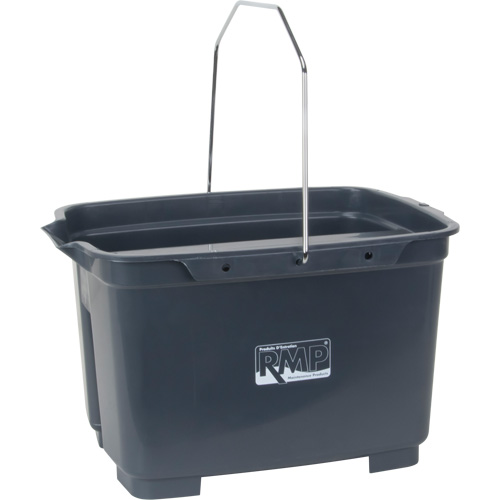 Seau double, Capacit&eacute; de 4,75 gal. US (19 pintes), Gris Par Equipment