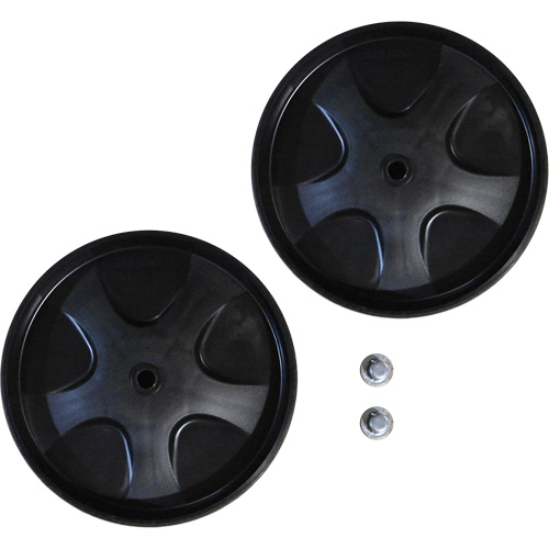 Replacement Wheels & Push Caps for Waste Dolly Par Equipment