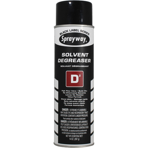 D2 Solvent Degreaser, Aerosol Can Par Equipment