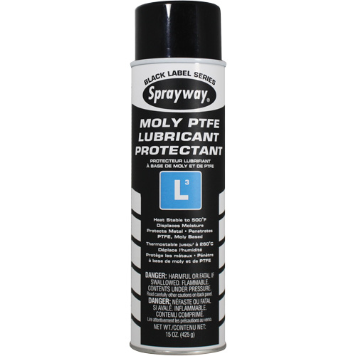 L3 Moly PTFE Lubricant Protectant, Aerosol Can Par Equipment
