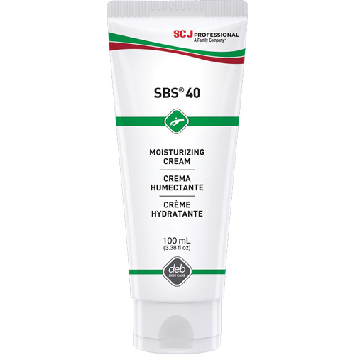 SBS&reg; 40 Moisturizing Skin Cream, Tube, 100 ml Par Equipment