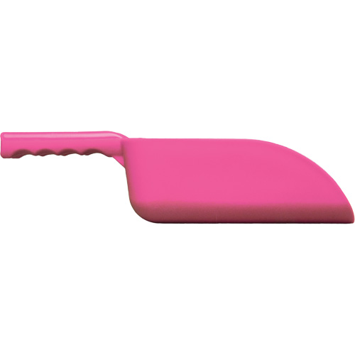 Small Hand Scoop, Plastic, Pink, 32 oz. Par Equipment