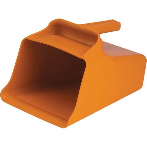 Mega Scoop, Plastic, Orange, 128 oz. Par Equipment