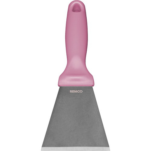 Grand racloir en acier inoxydable, Rose, 3" la x 9" lo Par Equipment
