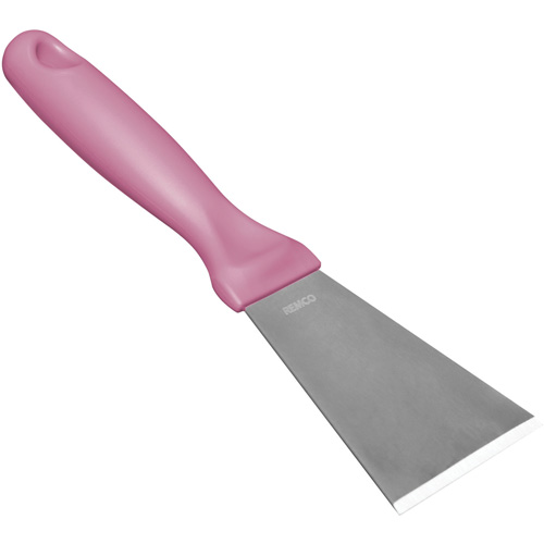 Grand racloir en acier inoxydable, Rose, 3" la x 9" lo Par Equipment