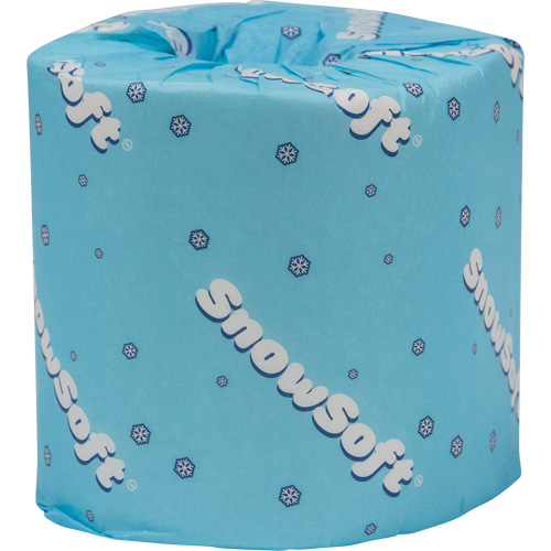 Snow Soft Premium Toilet Paper, 2 Ply, 420 Sheets/Roll, 122' Length, White Par Equipment