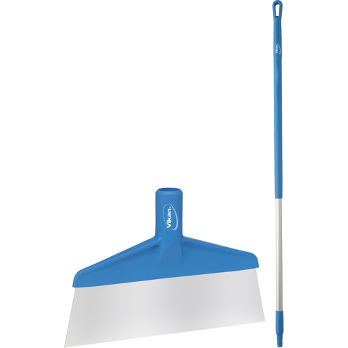 Floor Scraper with Handle, Blue, 9-3/5" W x 55-9/10" L Par Equipment