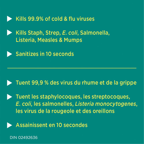 Lingettes d&eacute;sinfectantes, 75 lingettes Par Equipment