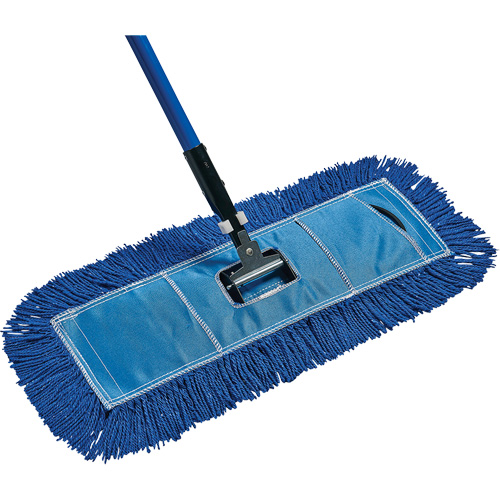 Vadrouille &agrave; &eacute;pousseter &eacute;conomique, Style &agrave; enfiler, Fil, 24" lo x 5" la Par Equipment