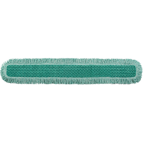 Tampon avec frange pour vadrouille &agrave; &eacute;pousseter Hygen, Style Boucles et crochets, Microfibre, 52" lo x 9" la Par Equipment