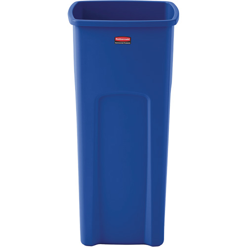 Untouchable&reg; Square Recycling Container, Bulk, Plastic, 23 US gal. Par Equipment