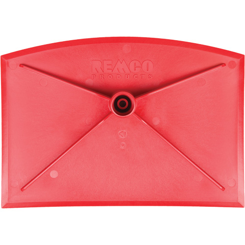 Food Hoe Head, Red, 8" W x 11-1/4" L Par Equipment
