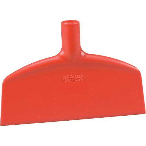 Nylon Floor Scraper, Red, 10-1/4" W x 7" L Par Equipment