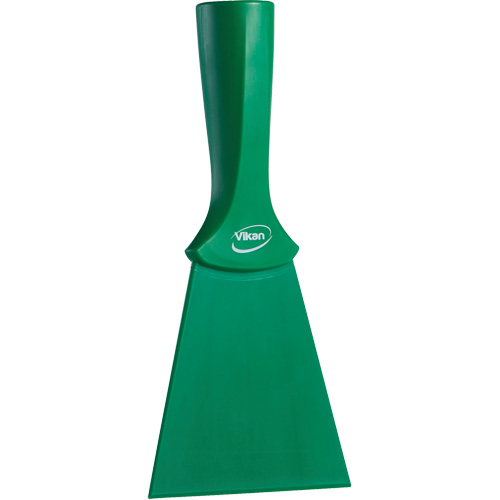 Nylon Scraper with Threaded Handle, Green, 4" W x 8" L Par Equipment