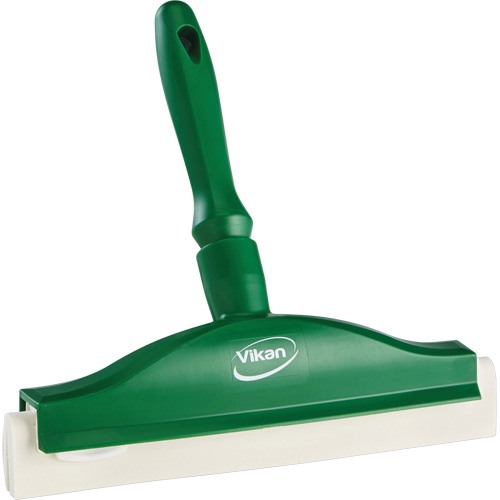Raclette de paillasse avec lame en mousse, 10", Vert Par Equipment