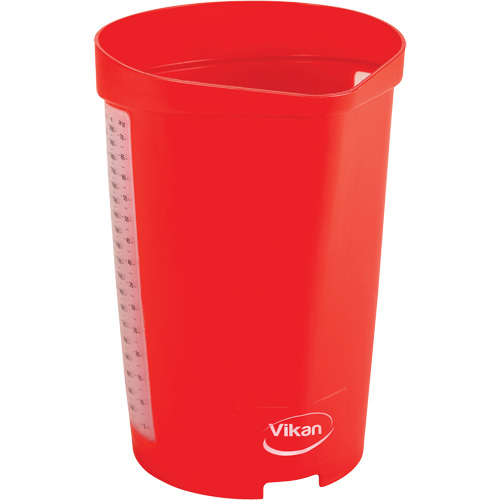 Measuring Jug, Plastic, Red, 65 oz. Par Equipment