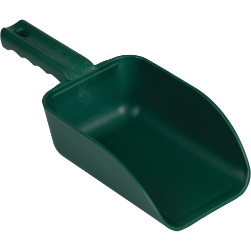 Metal Detectable Hand Scoop, Plastic, Green, 32 oz. Par Equipment