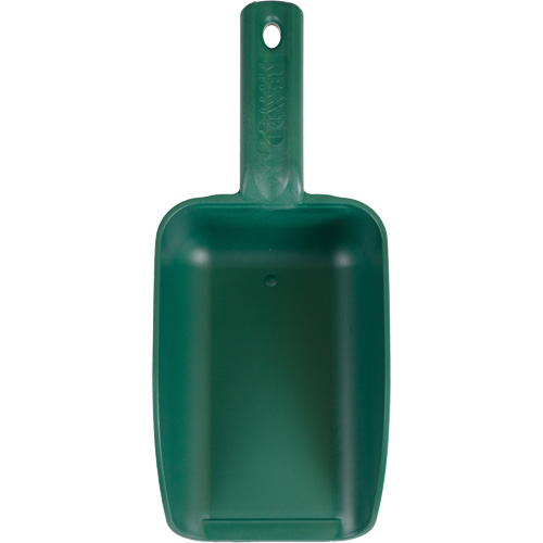 Metal Detectable Hand Scoop, Plastic, Green, 32 oz. Par Equipment