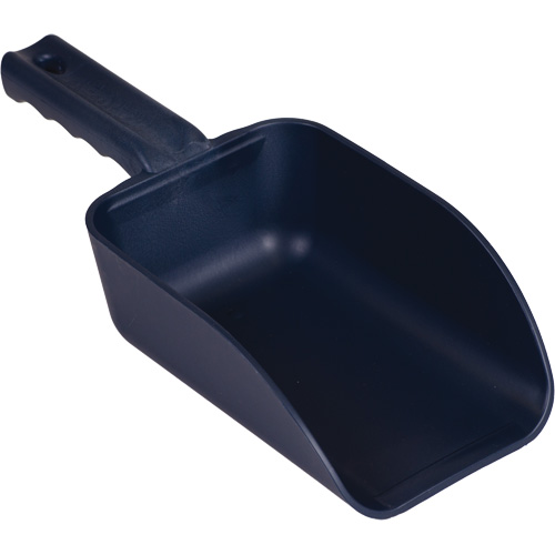 Metal Detectable Hand Scoop, Plastic, Blue, 32 oz. Par Equipment