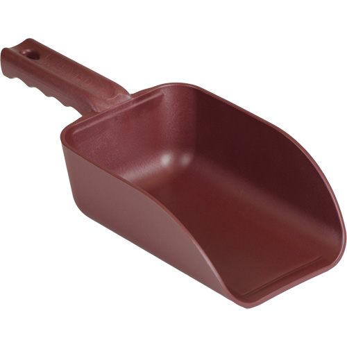 Metal Detectable Hand Scoop, Plastic, Red, 32 oz. Par Equipment
