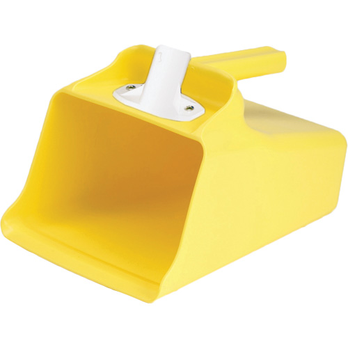 Mega Dipper Scoop, Plastic, Yellow, 128 oz. Par Equipment