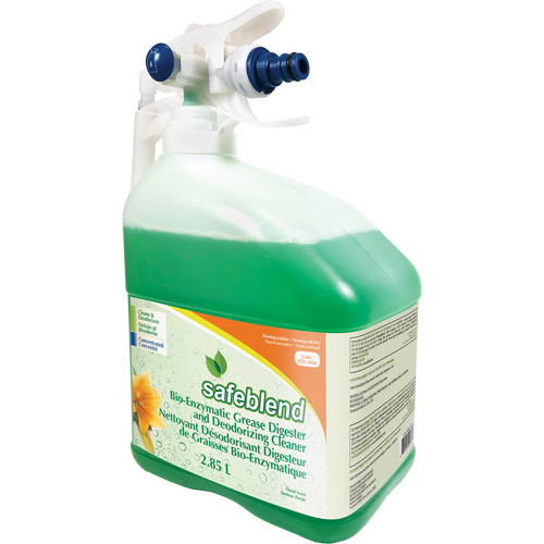 Concentrated Bioenzymatic Grease Digester & Deodorizing Cleaner, Jug Par Equipment
