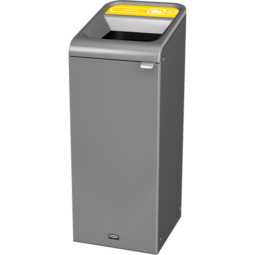 Conteneur pour d&eacute;chets de bidon Configure, Vrac/Bord de rue/De bureau, Acier, 15 gal. US Par Equipment