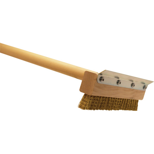 Brosse &agrave; four commerciale et four &agrave; pizza, Laiton, Longueur 40" Par Equipment