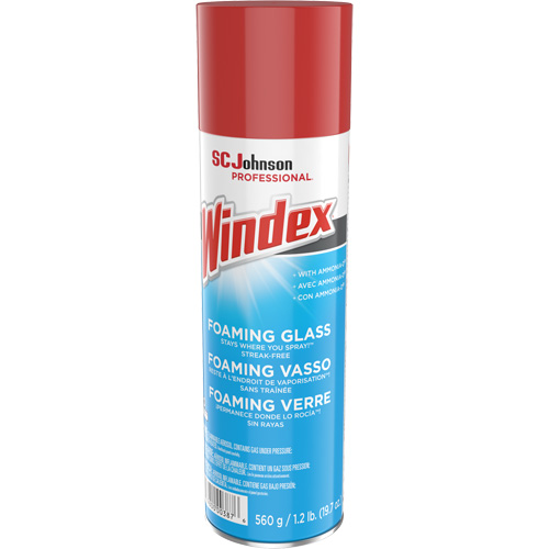 Windex&reg; Foaming Glass Cleaner, 560 g, Aerosol Can Par Equipment