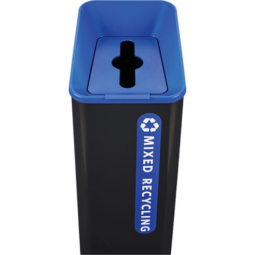 Bac de recyclage mixte Sustain, Vrac, Plastique, 15 gal. US Par Equipment