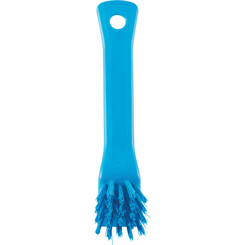 Brush with Scraping Edge, Stiff Bristles, 6" Long, Blue Par Equipment