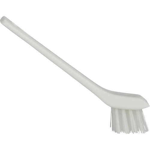 Brush with Scraping Edge, Stiff Bristles, 6" Long, White Par Equipment