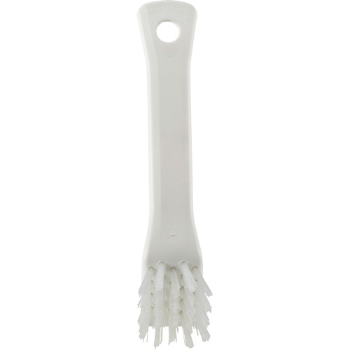 Brush with Scraping Edge, Stiff Bristles, 6" Long, White Par Equipment