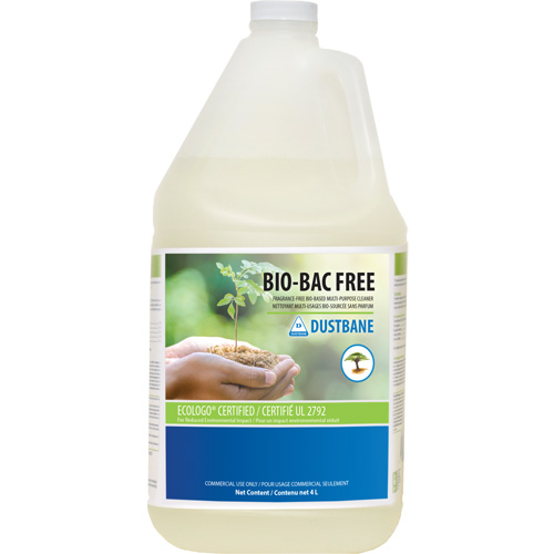 Bio-Bac Free Multi-Purpose Cleaner, 4 L Par Equipment