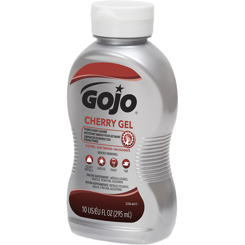 Hand Cleaner, Gel/Pumice, 295.74 ml, Bottle, Cherry Par Equipment