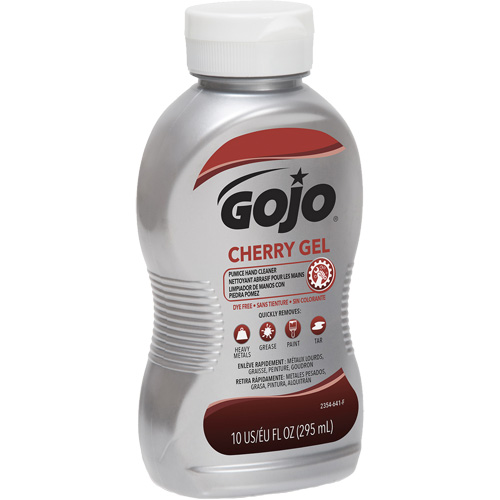 Hand Cleaner, Gel/Pumice, 295.74 ml, Bottle, Cherry Par Equipment