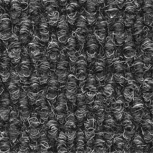 Supreme Knob Entrance Matting, Wiper/Scraper, 13-5/12' x 75-1/2' x 7/16", Charcoal Par Equipment
