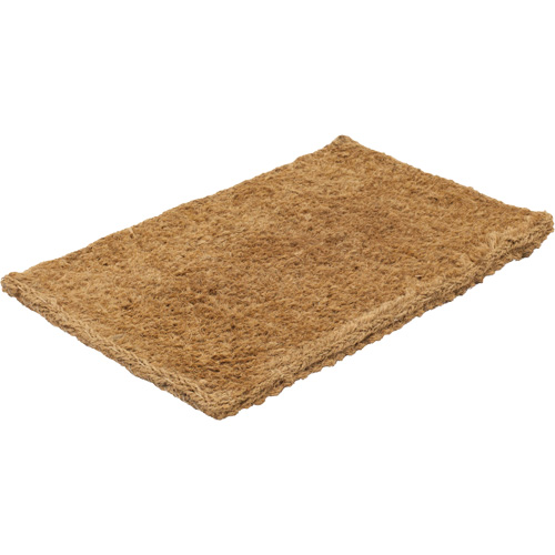 Indoor/Outdoor Coco Mat, Scraper, 1-5/6' x 3' x 1-3/8", Natural Par Equipment