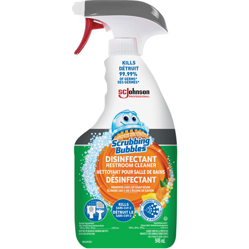 Nettoyant d&eacute;sinfectant pour toilette Scrubbing Bubbles, 32 oz, Bouteille &agrave; g&acirc;chette Par Equipment