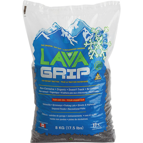 LavaGrip Traction-Aid, Container Size 17.6 lbs. (8 kg), Bag Par Equipment