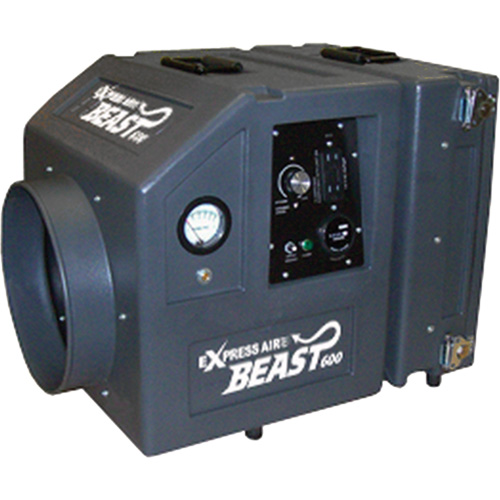 Express Air Beast 600 CFM Poly Air Scrubber Par Equipment