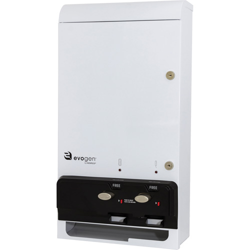 Distributeur double de tampons & serviettes EvoGen EV-1 Par Equipment