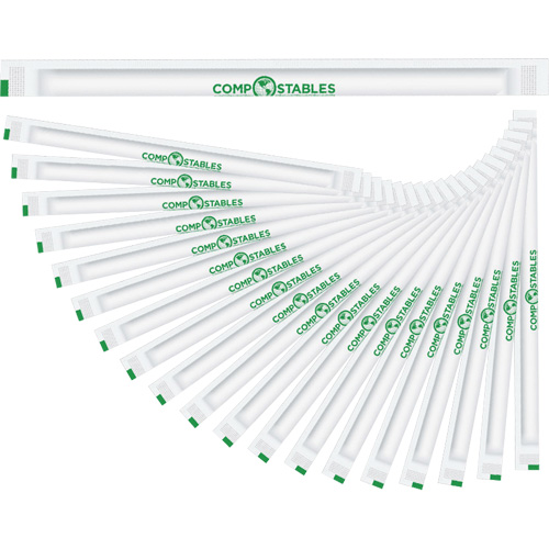 Pailles en quatre couches, emball&eacute;es Par Equipment