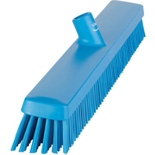 Balai-brosse robuste, Crins Fin/Ferme, 24", Bleu Par Equipment