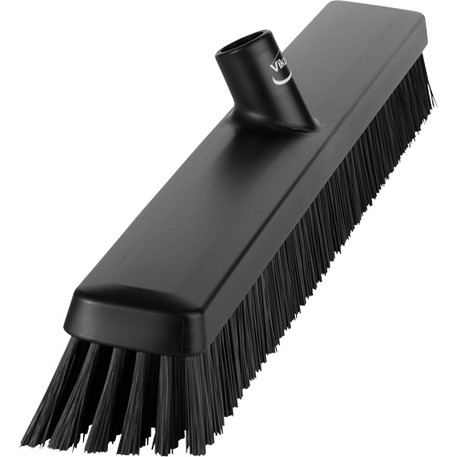 Balai-brosse robuste, Crins Fin/Ferme, 24", Noir Par Equipment