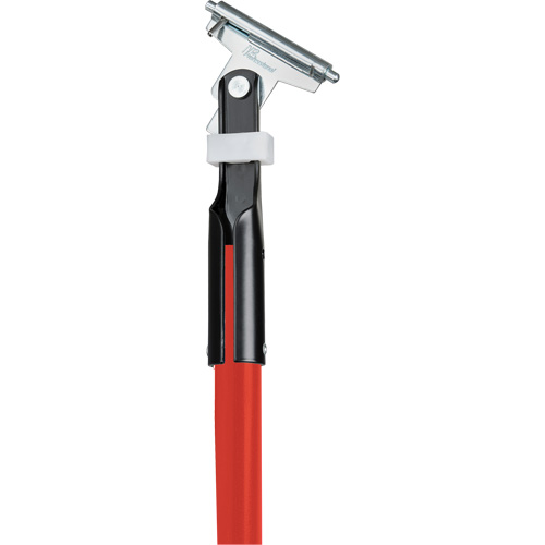 Manche rouge pour vadrouille &agrave; &eacute;pousseter Clipper, Fibre de verre, 1" dia, 60" lo Par Equipment