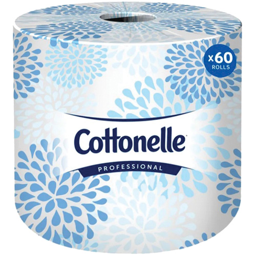 Papier hygi&eacute;nique professionnel Cottonelle, 2 Pli, 451 Feuilles/Rouleu, Blanc Par Equipment