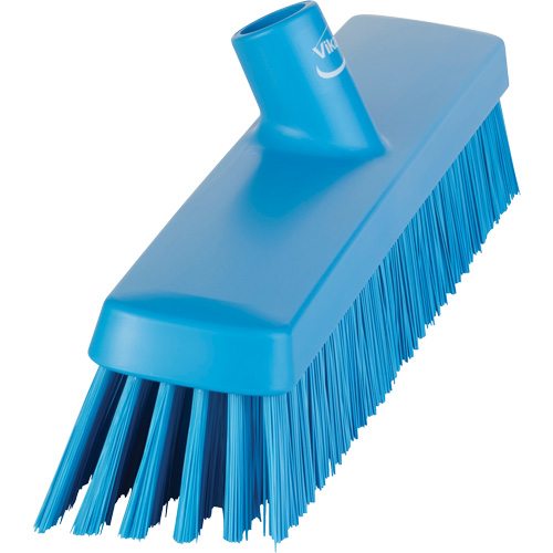T&ecirc;te de balai-brosse, Crins Fin/Ferme, 16-1/2", Polyester/Polypropyl&egrave;ne, Bleu Par Equipment
