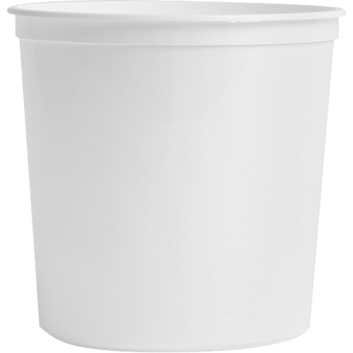 Food Storage Container, Plastic, 2 L Capacity, White Par Equipment