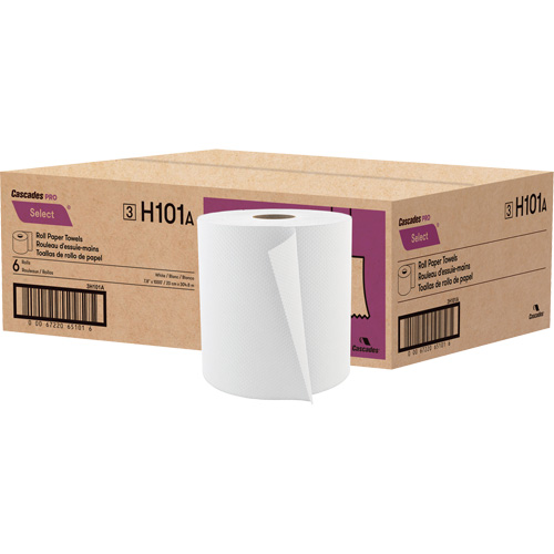 Rouleau de papier essuie-tout PRO Select, 1 pli, Standard, 1000' lo Par Equipment